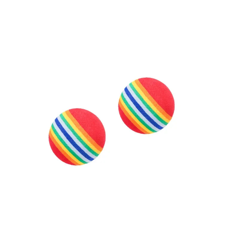 Balles Arc-en-Ciel pour Chat 🐾