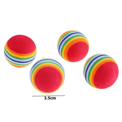 Balles Arc-en-Ciel pour Chat 🐾