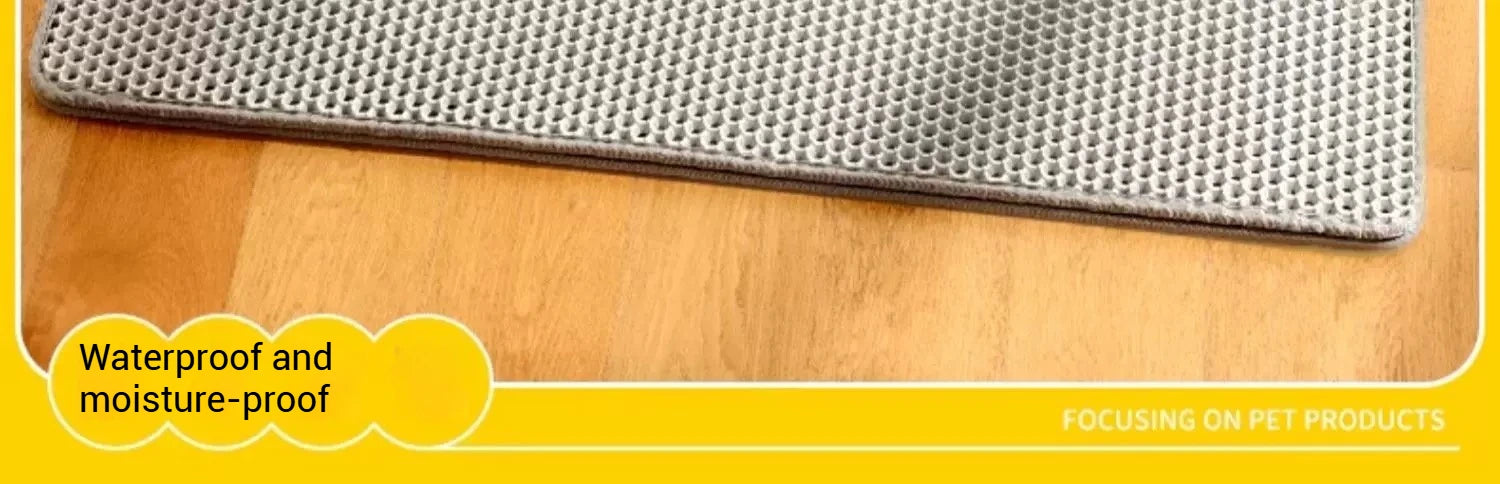 Tapis de Litière Impérméable Double Couche 🐾
