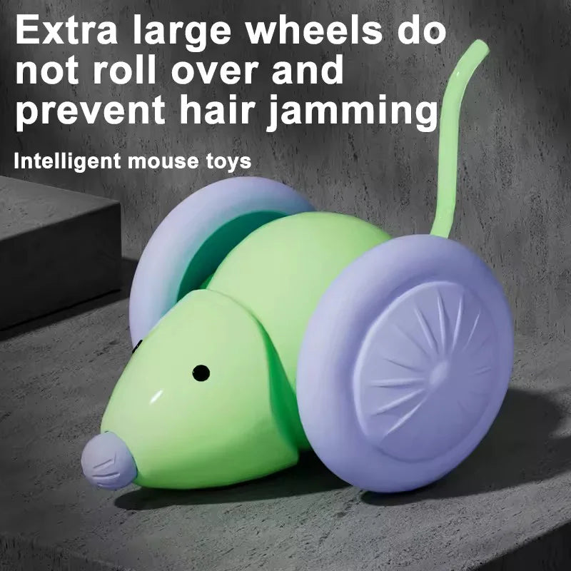 Voiture Souris Électrique pour Chat 🐾