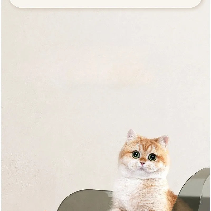 Bac à Litière Semi-Fermé Anti-Éclaboussures 🐾