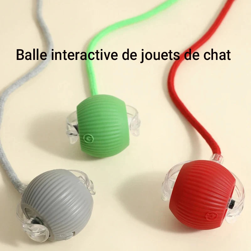 Balle Roulante Automatique pour Chat 🐾