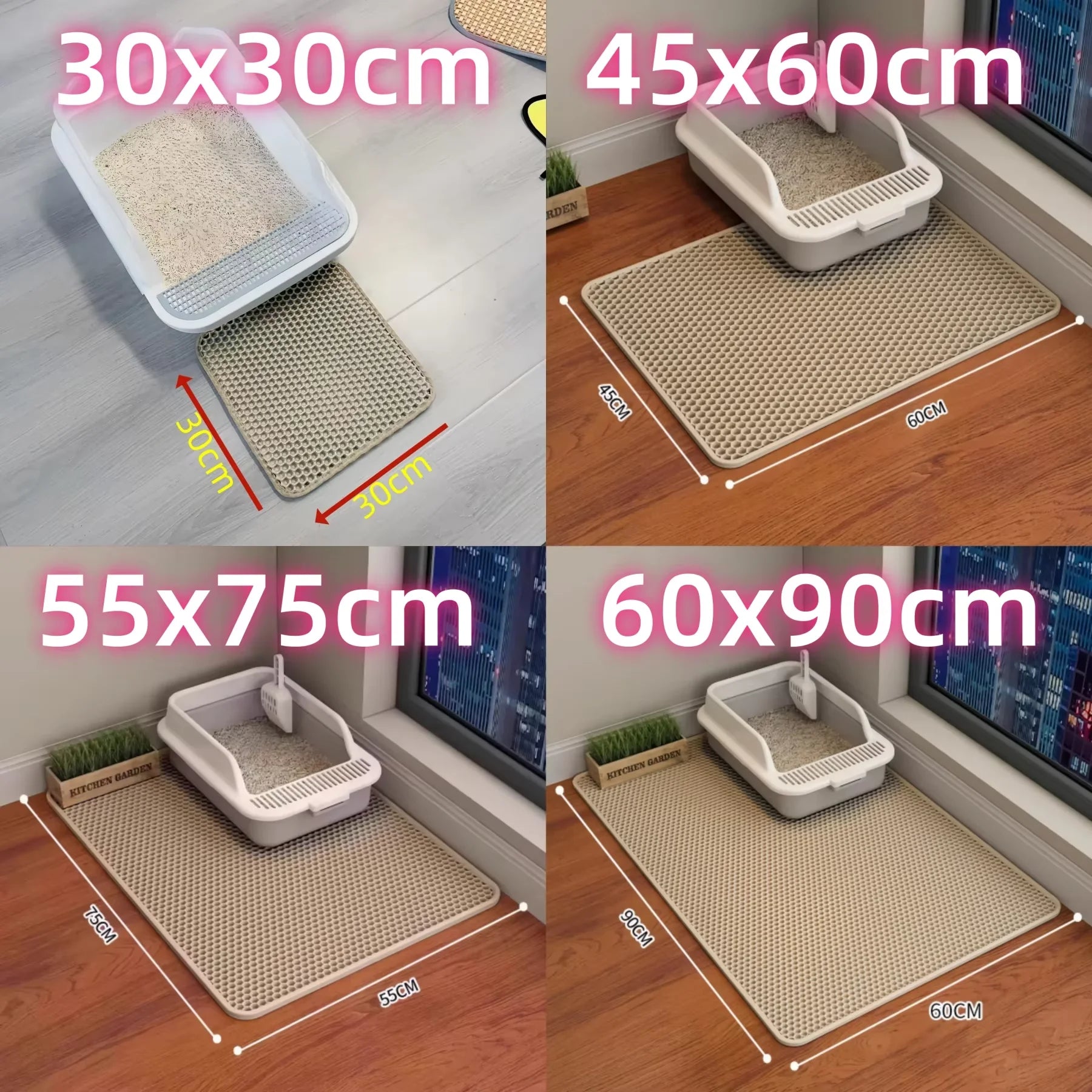 Tapis de Litière Impérméable Double Couche 🐾