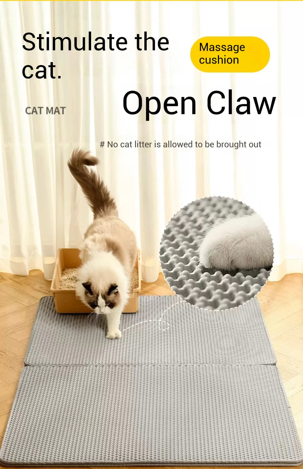 Tapis de Litière Impérméable Double Couche 🐾