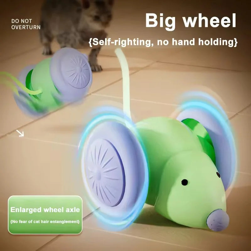 Voiture Souris Électrique pour Chat 🐾