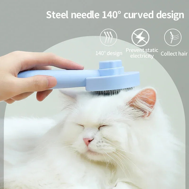 Brosse de massage pour le toilettage des chats🐾