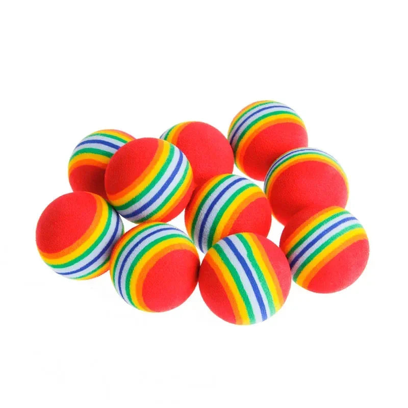 Balles Arc-en-Ciel pour Chat 🐾