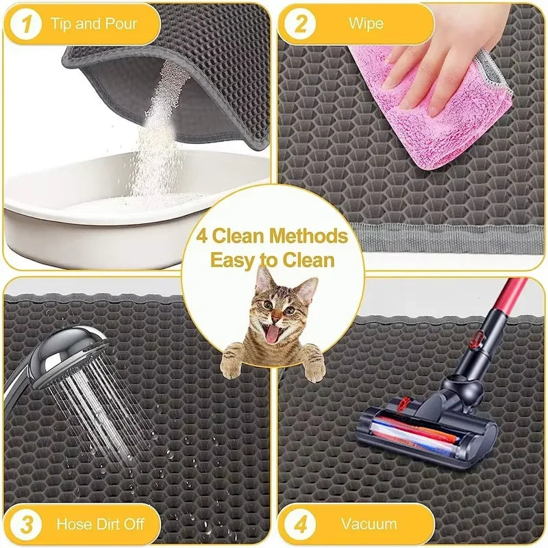 Tapis de Litière Impérméable Double Couche 🐾