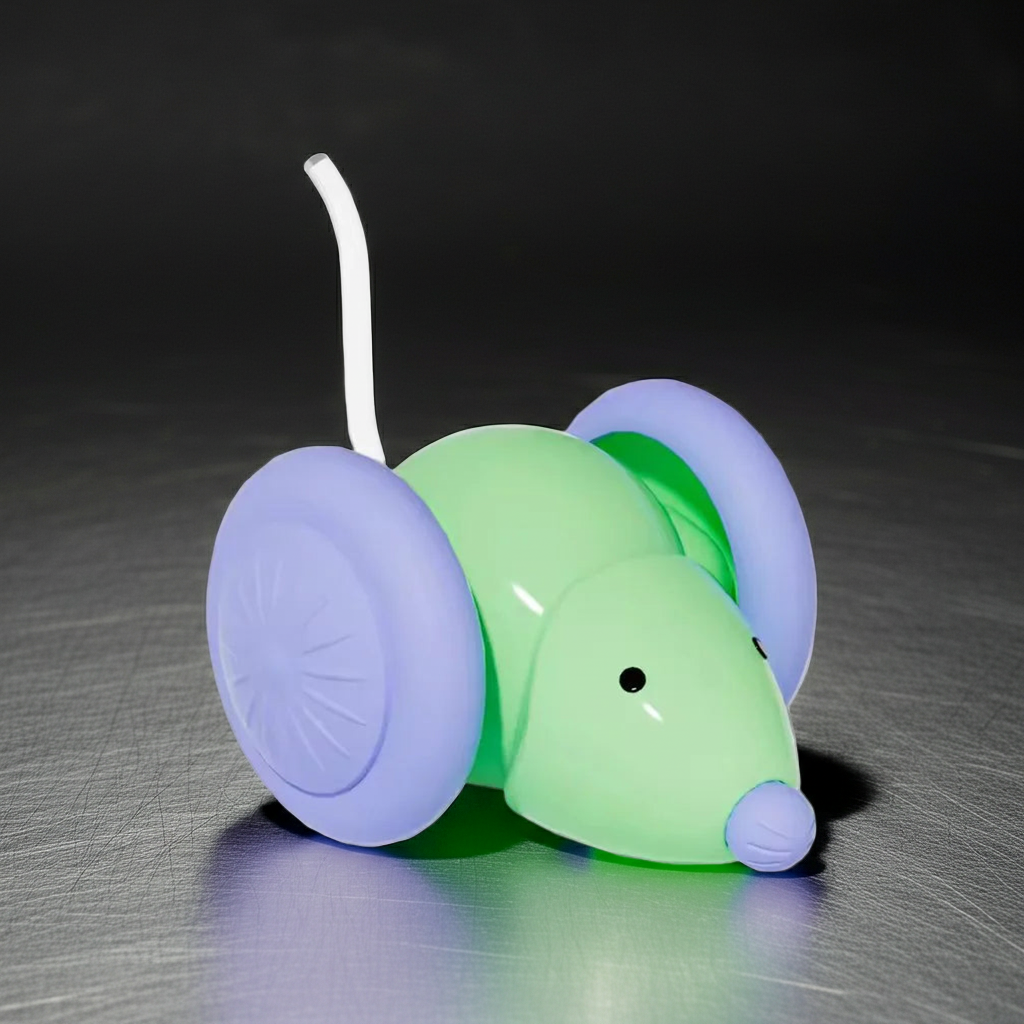 Voiture Souris Électrique pour Chat 🐾